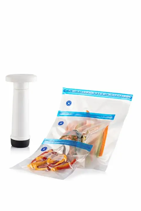 4-Piece Vacuum Bag & Pump Set