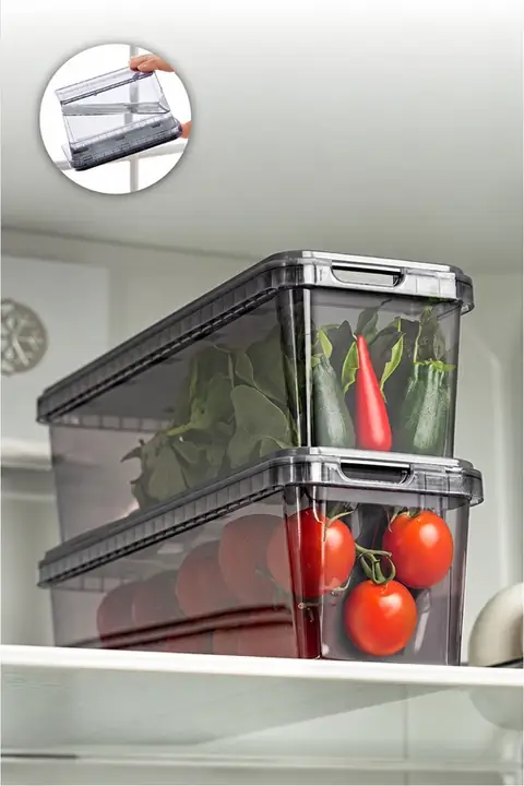 2-Piece Leak-Proof Storage Container Set, 1.4 L