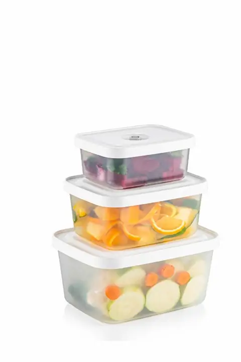 3-Piece Vacuum Food Storage Container Set