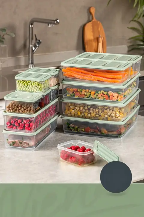 13-Piece Fridge & Freezer Organizer Set