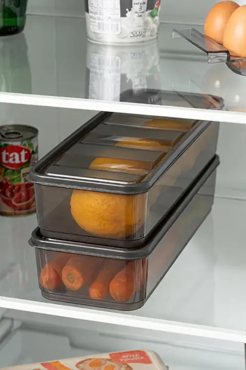 2-Piece Fridge Organizer Container Set, Small
