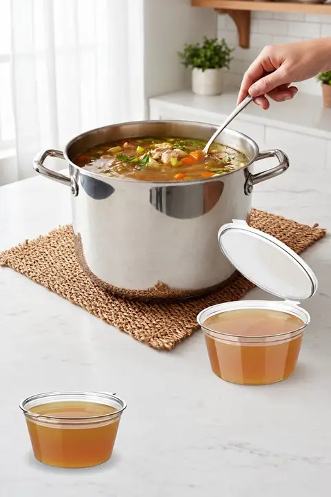 Freezer-Safe Portion Cup, 80 ml
