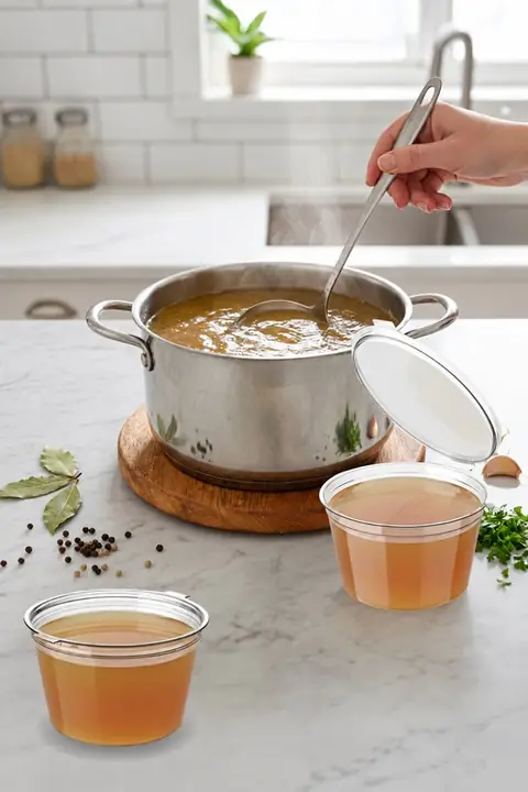 Freezer-Safe Portion Cup, 120 ml