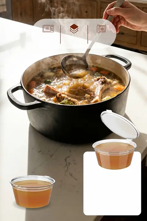 Freezer-Safe Portion Cup, 60 ml