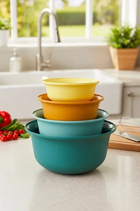 4-Piece Mixing Bowl Set, 7/4/2/1 L