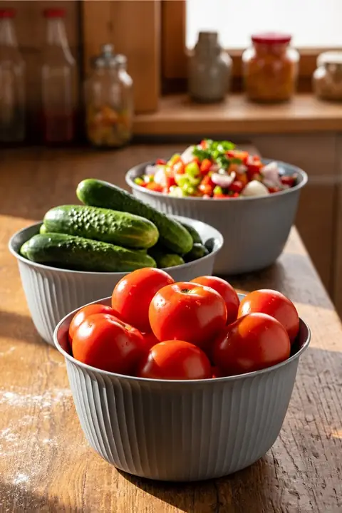 3-Pack Plastic Mixing & Storage Bowl, 5 L