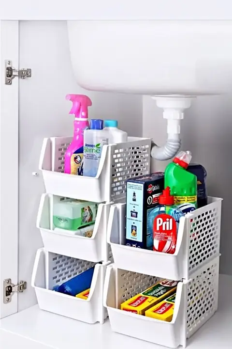 2-Pack Shelf Organizer, 20 cm
