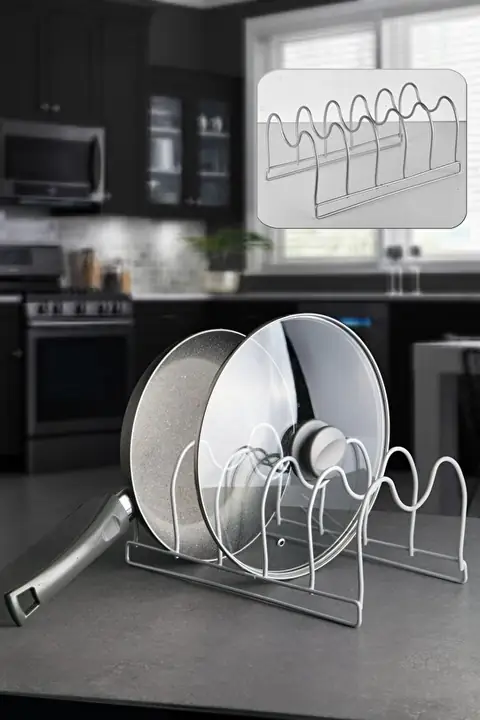 Pan & Pot Lid Organizer