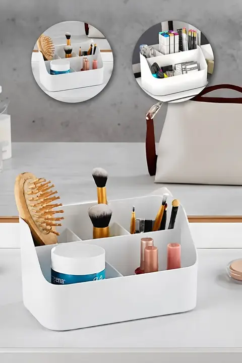 Makeup & Jewelry Box, 5 Compartments