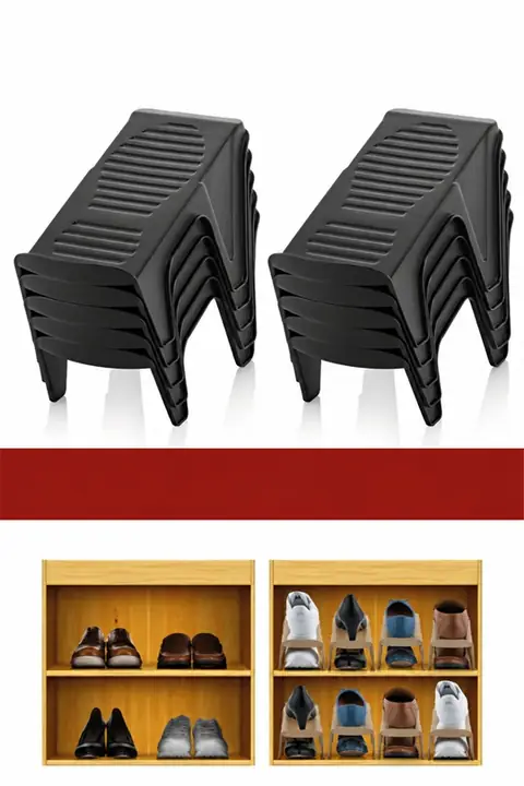 10-Pack Shoe Slot Organizer
