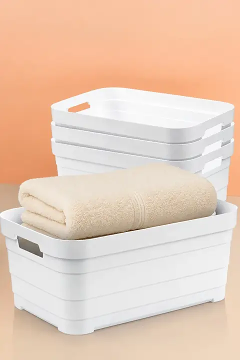 4-Pack Storage Box, 10.8 L