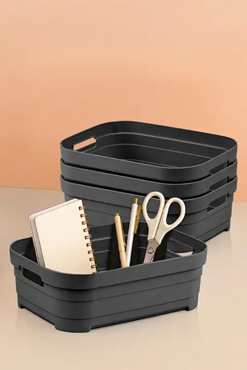 4-Pack Storage Box, 2.8 L