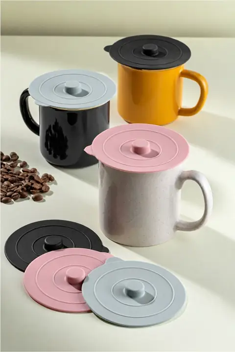6-Pack Silicone Cup Lids