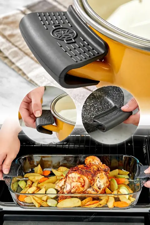 2-Pack Heat-Resistant Pot Handle Covers