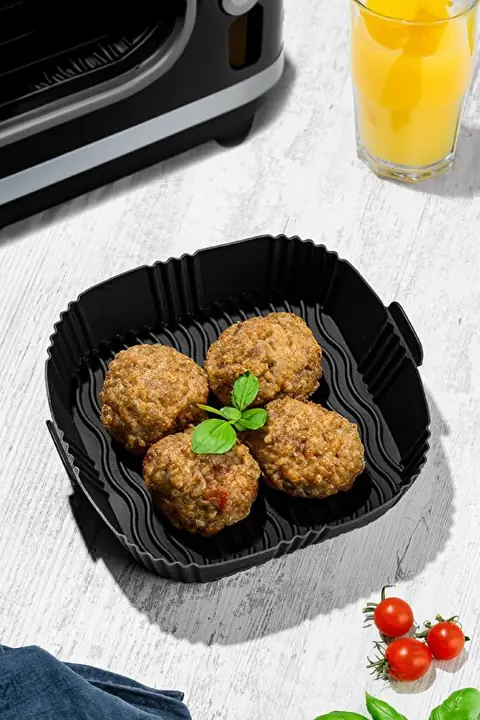 Square Silicone Air Fryer Liner