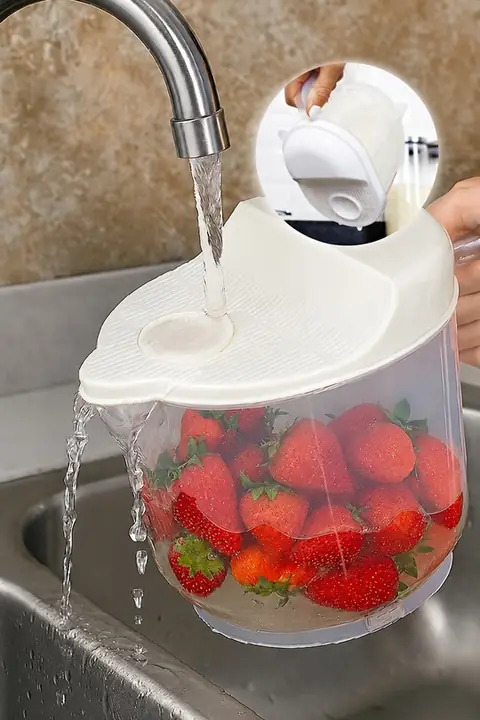 Rice Washing Strainer, 2 L