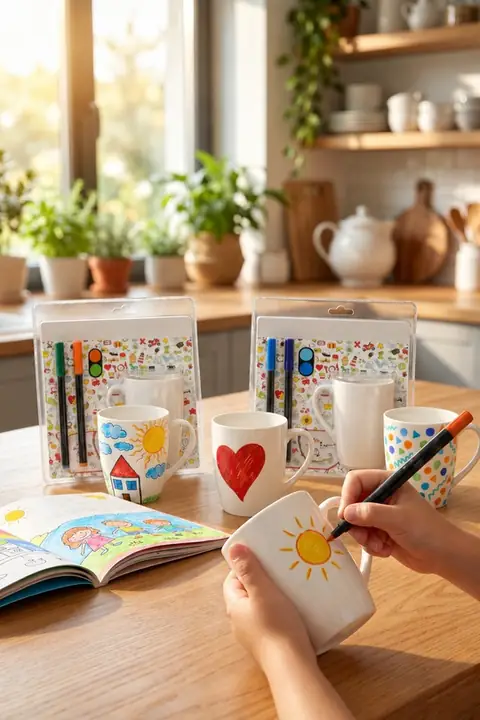 2-Piece DIY Porcelain Set