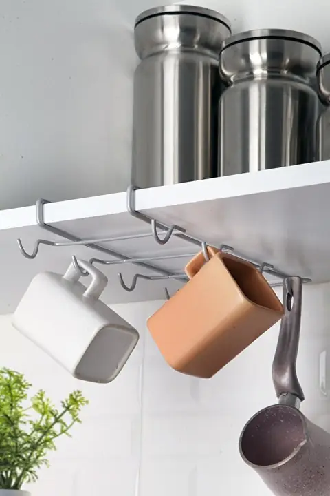 8-Hook Portable Mug Holder