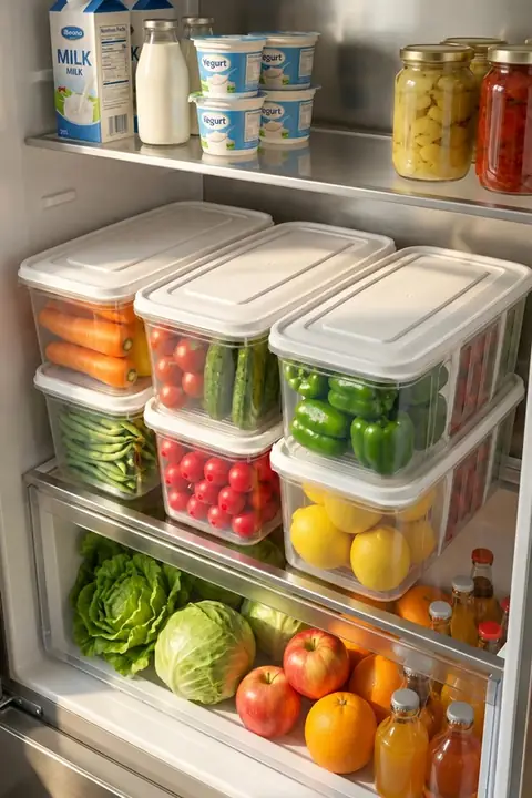 6-Piece Organizer Box Set for Kitchen, Bathroom & Makeup