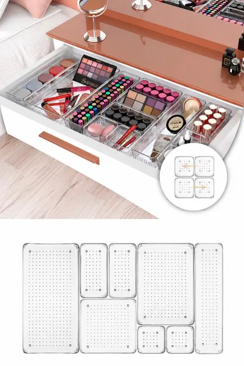 6-Piece Drawer Organizer Set