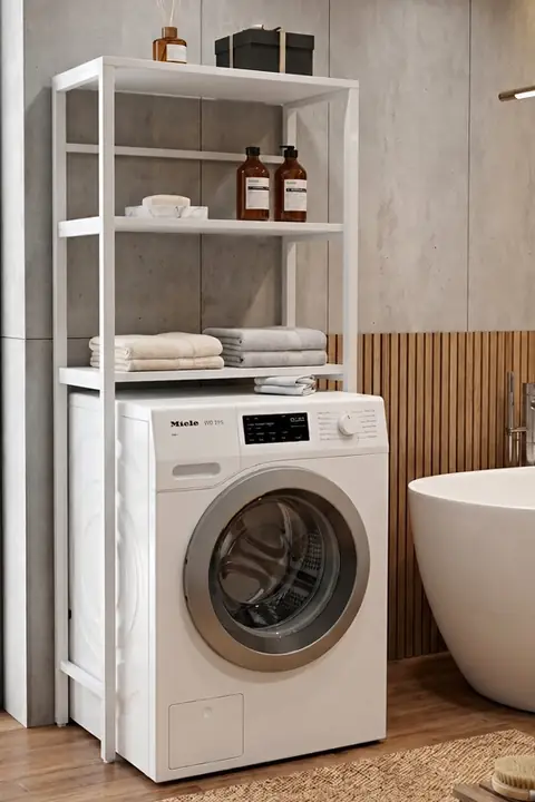 3-Tier Over-the-Washing-Machine Shelf