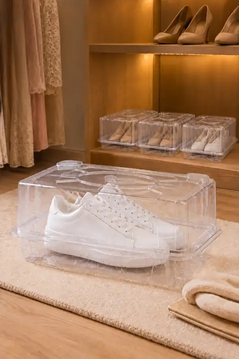 10-Pack Women's Shoe Storage Boxes