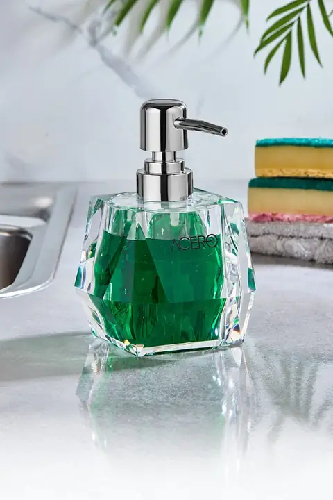 Acrylic Liquid Soap Dispenser, 210 ml