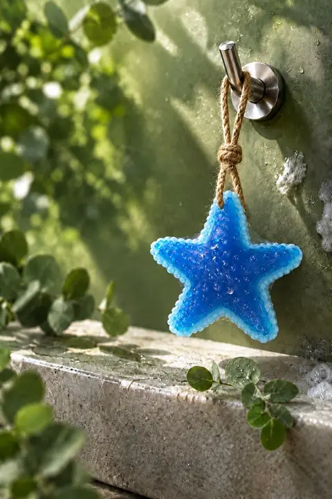 Starfish-Shaped Bar Soap, 12.5 × 12.5 cm