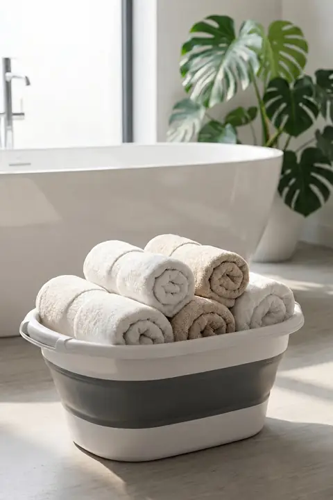 Collapsible Accordion Basket, 38 L