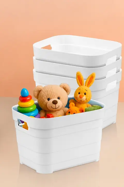 4-Piece Storage Box Set, 5 L