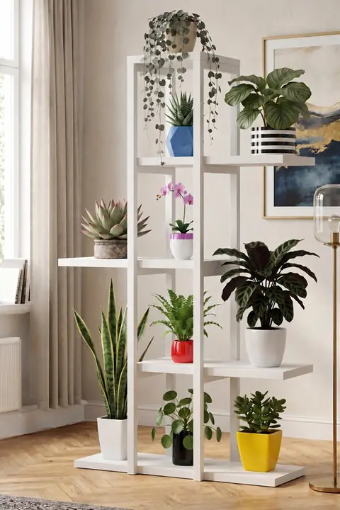5-Tier Metal Plant Stand