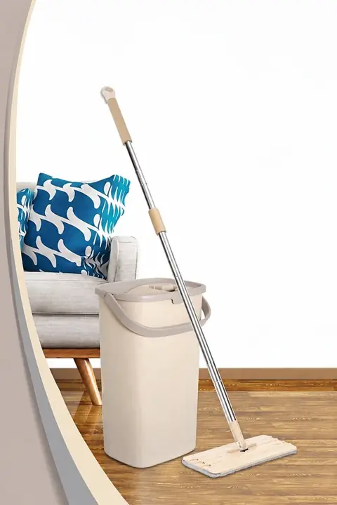 Magic Flat Mop Set with Spare Pad